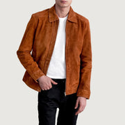 Inferno Leather Brown Jacket – Vista prodotto alternativa 1