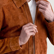 Inferno Leather Brown Jacket – Vista prodotto alternativa 5
