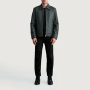 Inferno Leather Brown Jacket – Vista prodotto alternativa 4
