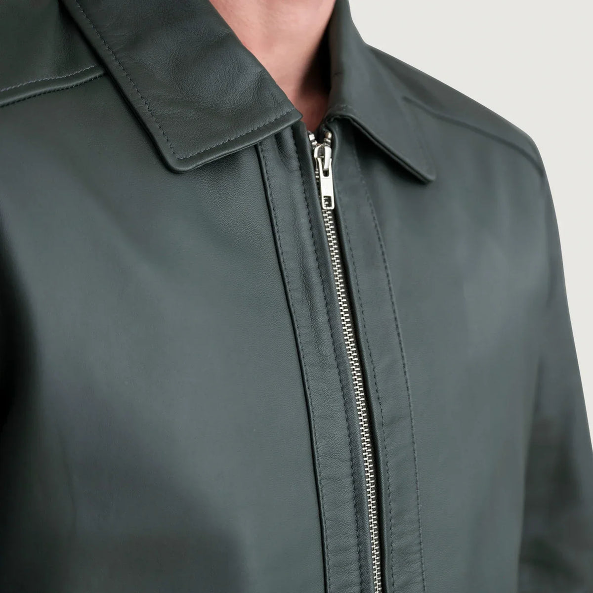Inferno Leather Brown Jacket – Vista prodotto alternativa 5