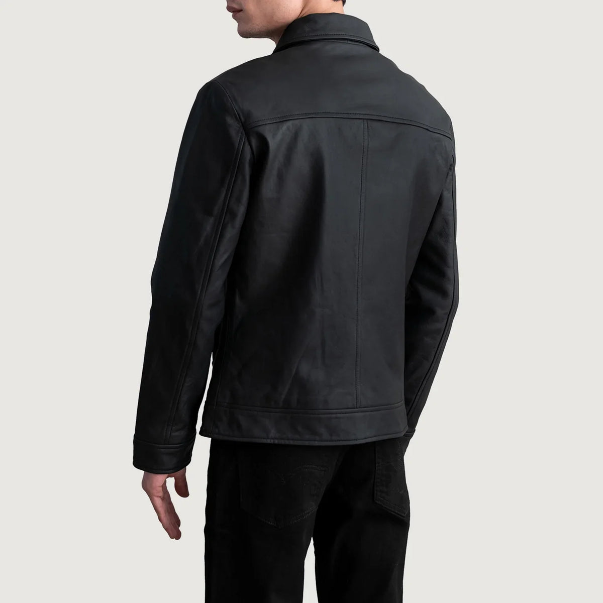 Inferno Leather Brown Jacket – Vista prodotto alternativa 6