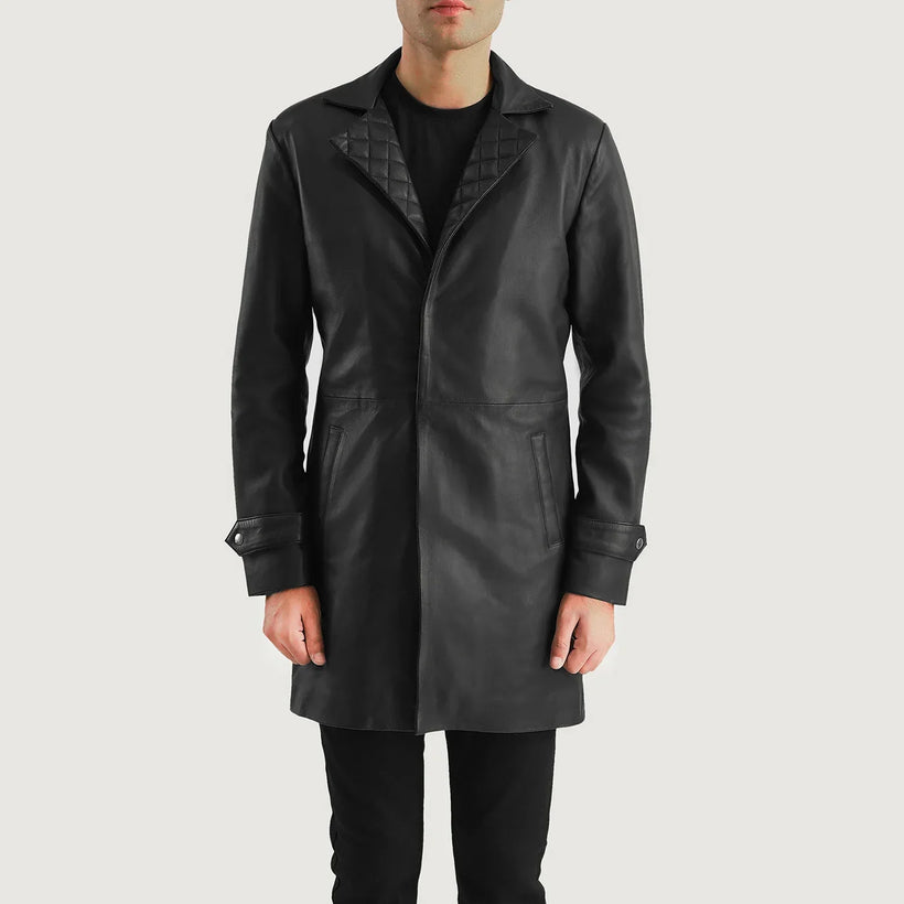 Infinity Cappotto in Pelle da Uomo