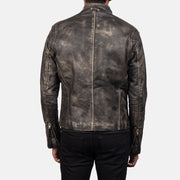 Ionic Giacca Biker in Pelle da Uomo – Vista prodotto alternativa 6