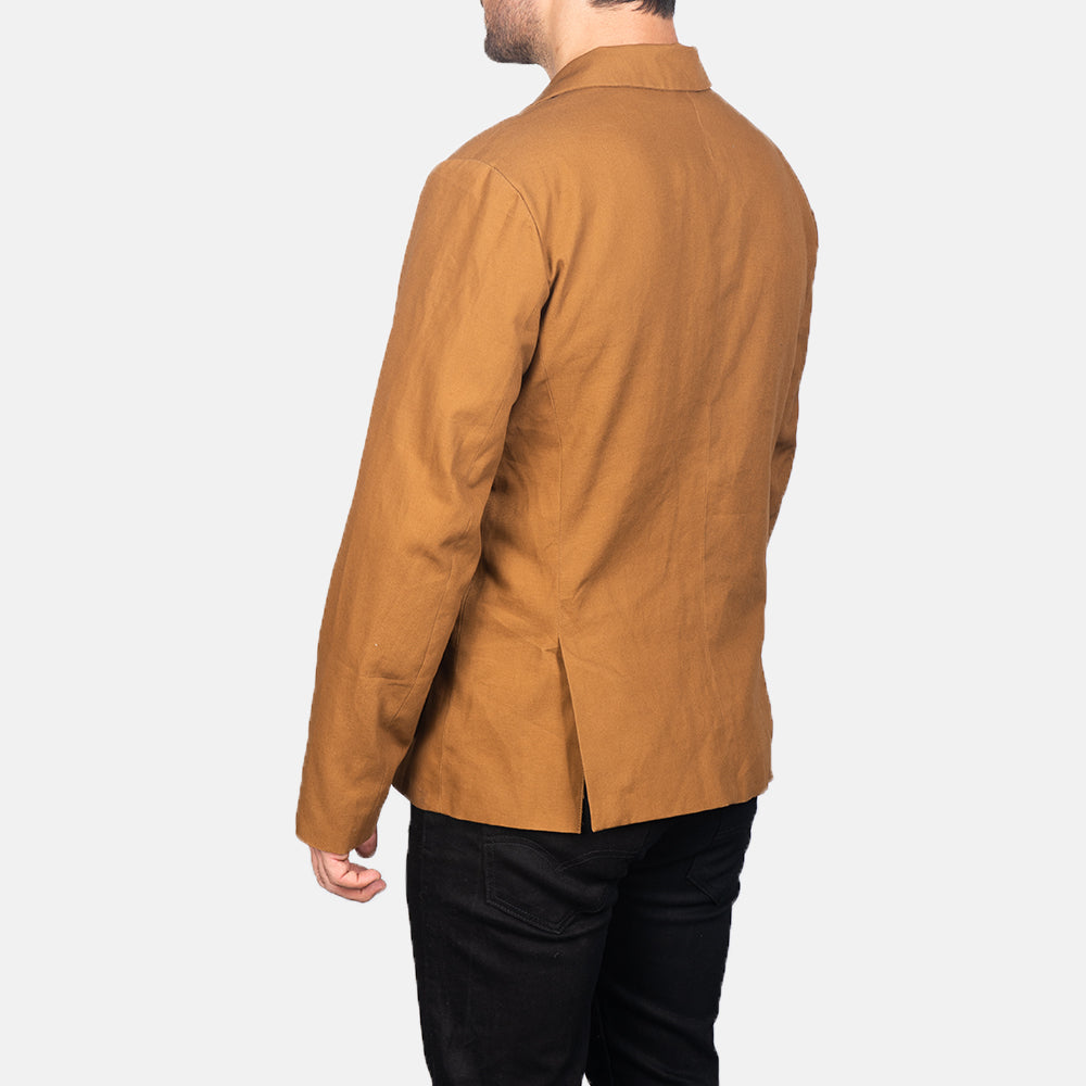 Authentic Poly-Cotton Grain Texture &amp; Heavy-Duty Seam Stitching Detail