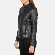 Kelsee Giacca Biker in Pelle da Donna – Vista prodotto alternativa 2