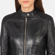 Kelsee Giacca Biker in Pelle da Donna – Vista prodotto alternativa 6