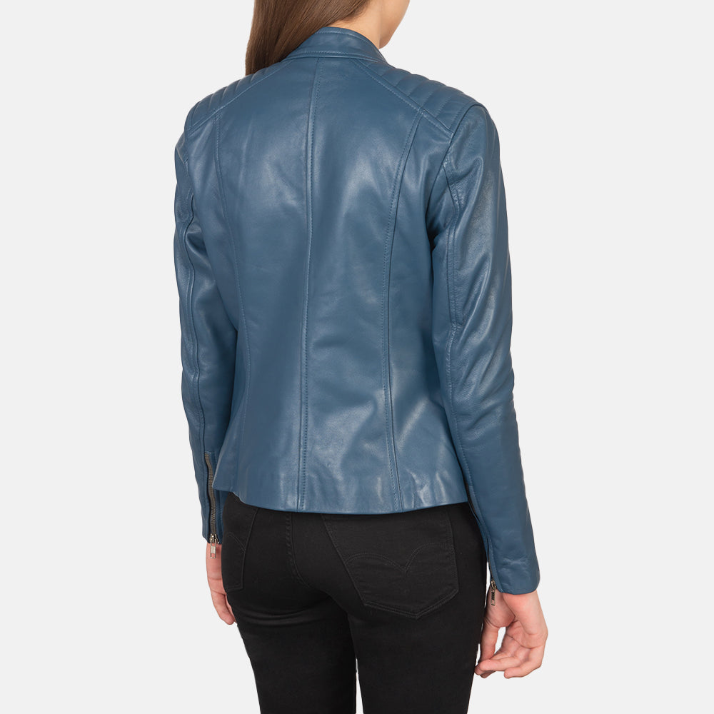 Kelsee Giacca Biker in Pelle da Donna – Vista prodotto alternativa 5