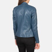 Kelsee Giacca Biker in Pelle da Donna – Vista prodotto alternativa 5