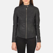 Kelsee Giacca Biker in Pelle da Donna – Vista prodotto alternativa 4