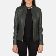 Kelsee Giacca Biker in Pelle da Donna – Vista prodotto alternativa 1