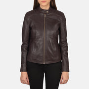 Kelsee Giacca Biker in Pelle da Donna – Vista prodotto alternativa 4