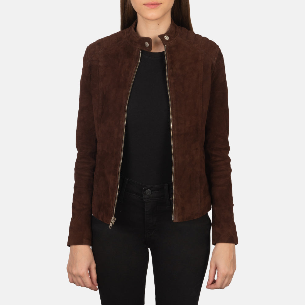 Kelsee Giacca Biker in Pelle da Donna – Vista prodotto alternativa 1