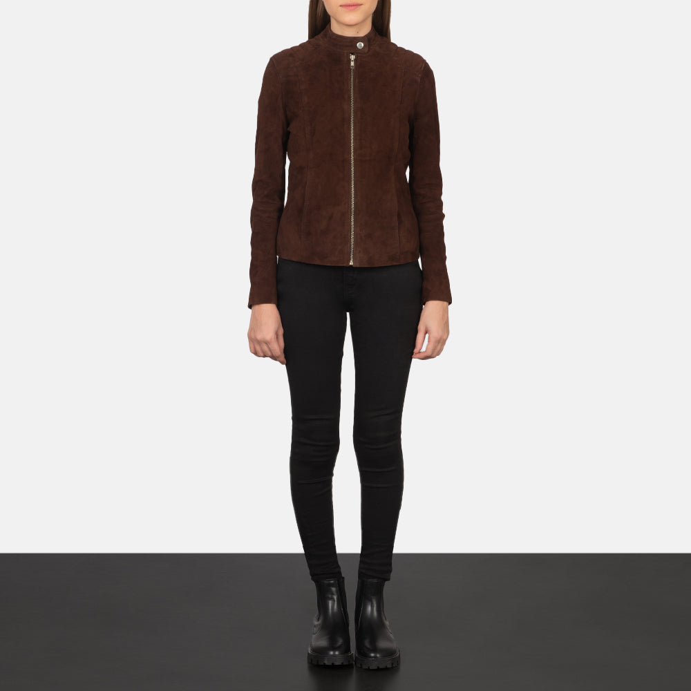 Kelsee Giacca Biker in Pelle da Donna – Vista prodotto alternativa 3