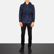 
Kenton Hooded Giacca in Pelle da Uomo – alternate product view 3