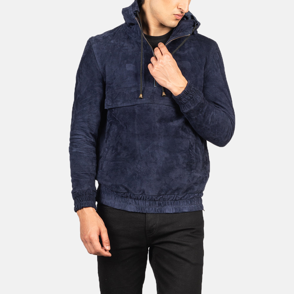 
Kenton Hooded Giacca in Pelle da Uomo – alternate product view 4