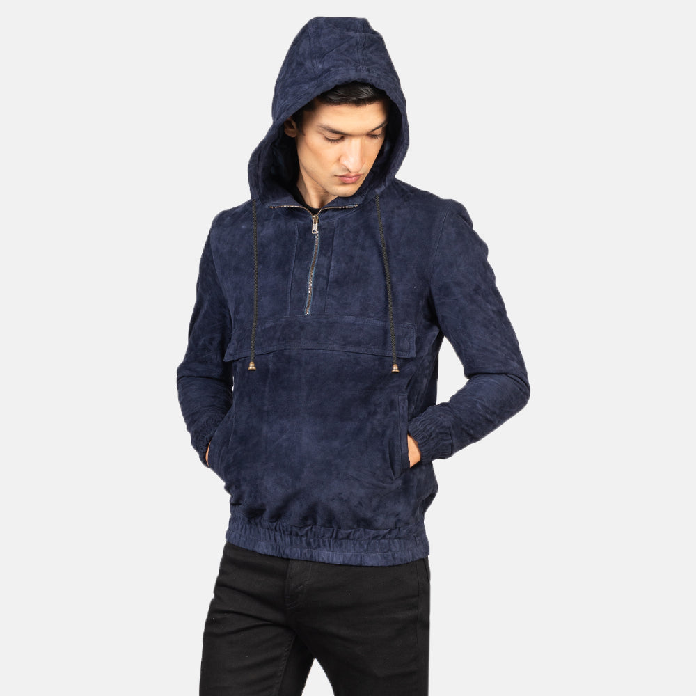 
Kenton Hooded Giacca in Pelle da Uomo – alternate product view 6