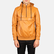 
Kenton Hooded Giacca in Pelle da Uomo – alternate product view 1