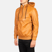 
Kenton Hooded Giacca in Pelle da Uomo – alternate product view 2