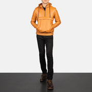 
Kenton Hooded Giacca in Pelle da Uomo – alternate product view 3