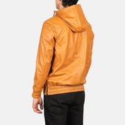 
Kenton Hooded Giacca in Pelle da Uomo – alternate product view 5