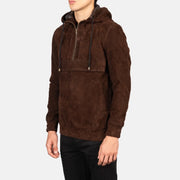 
Kenton Hooded Giacca in Pelle da Uomo – alternate product view 2