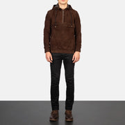 
Kenton Hooded Giacca in Pelle da Uomo – alternate product view 3