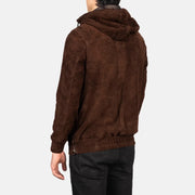 
Kenton Hooded Giacca in Pelle da Uomo – alternate product view 5