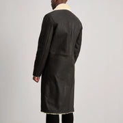 Authentic Sheepskin Snuffed with Snuffed Finish Grain Texture &amp; Heavy-Duty Seam Stitching Detail