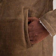 
Vista interna Showing Fully faux fur lined & Due tasche interne funzionali