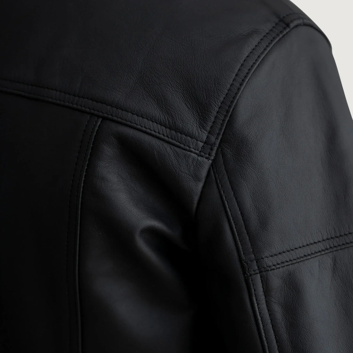 Lavendard Giacca Biker in Pelle da Uomo – Vista prodotto alternativa 5