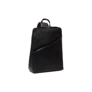 Amanda Full-Grain Leather Backpack da Donna in Classic 100% Full-Grain Leather - Full Exterior Front Profile View | Acquista online