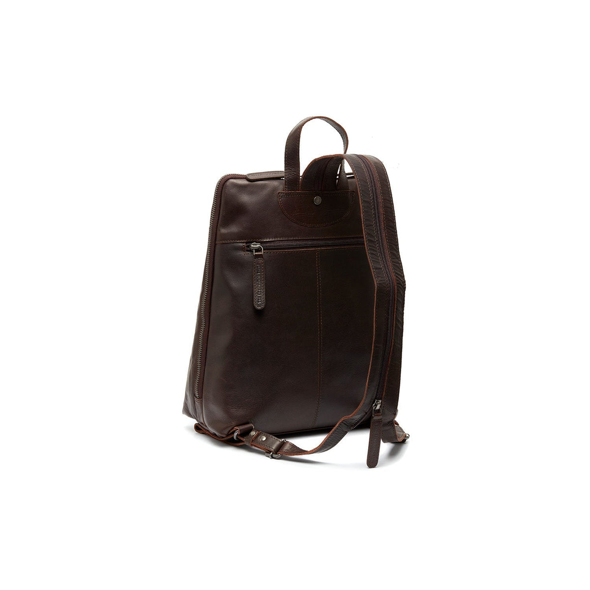 Brown Leather Backpack Amanda, detail view 4