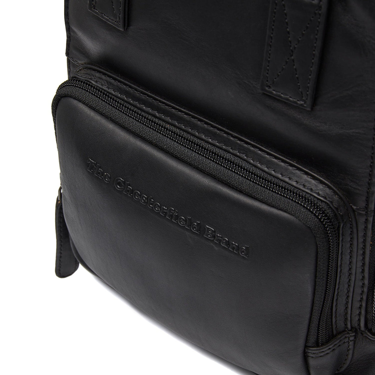 Reinforced Leather Base with Protective Metal Studs Detail