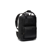 Bellary Full-Grain Leather Backpack da Donna in Classic 100% Full-Grain Leather - Full Exterior Front Profile View | Acquista online