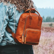 Bellary Full-Grain Leather Backpack da Donna – Vista prodotto alternativa 2