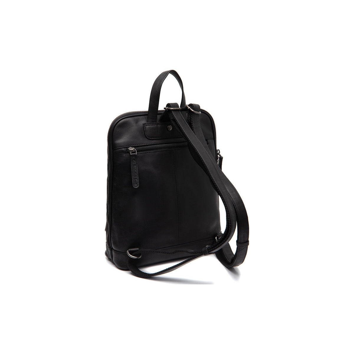 Reinforced Leather Base with Protective Metal Studs Detail