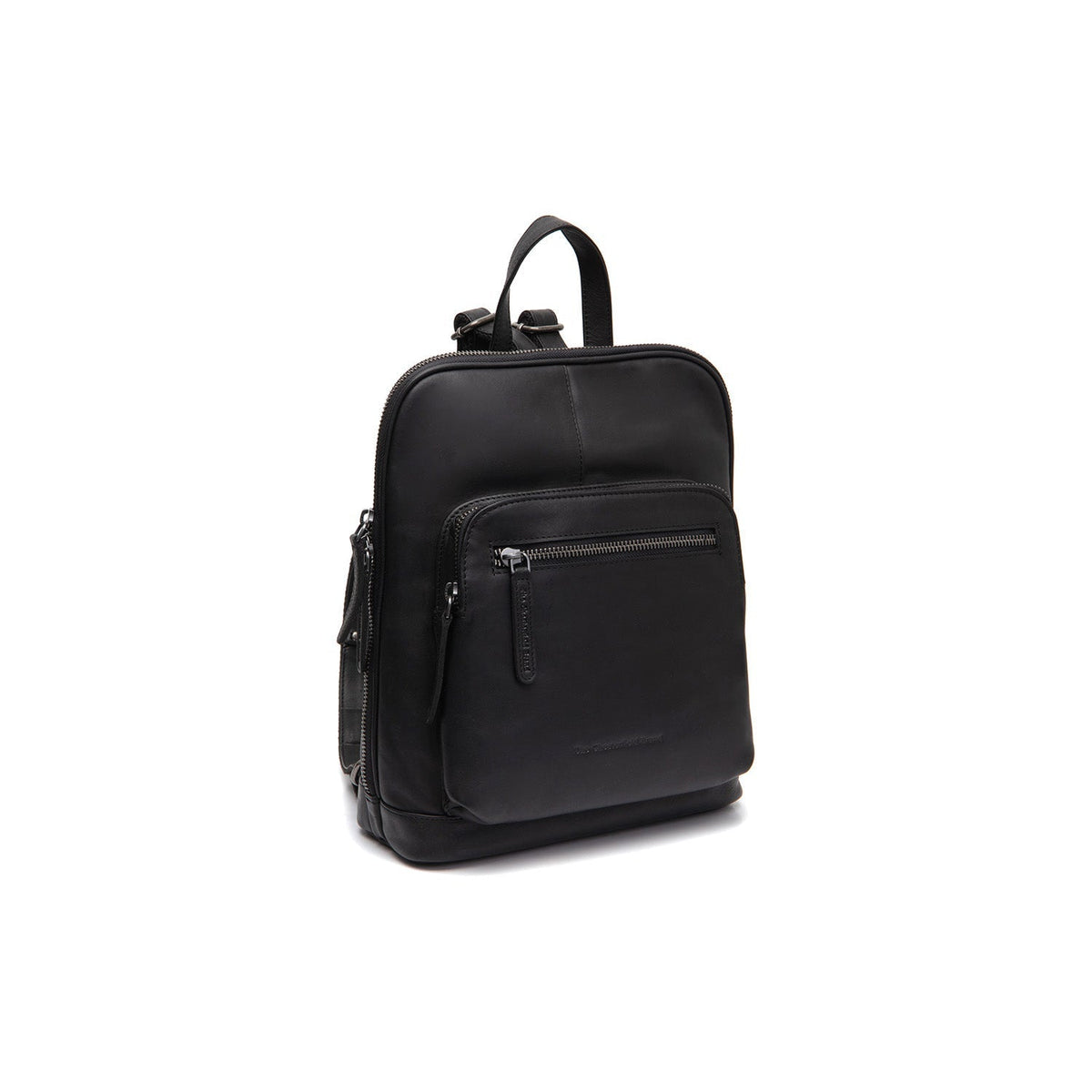 Floran Full-Grain Leather Backpack da Donna in Classic 100% Full-Grain Leather - Full Exterior Front Profile View | Acquista online
