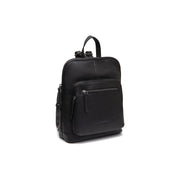 Floran Full-Grain Leather Backpack da Donna in Classic 100% Full-Grain Leather - Full Exterior Front Profile View | Acquista online