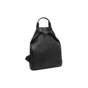Manchester Full-Grain Leather Backpack da Donna in Classic 100% Full-Grain Leather - Full Exterior Front Profile View | Acquista online