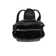 
Naomi Pelle Pieno Fiore Backpack - Prospettiva posteriore con spallacci in pelle rinforzati
