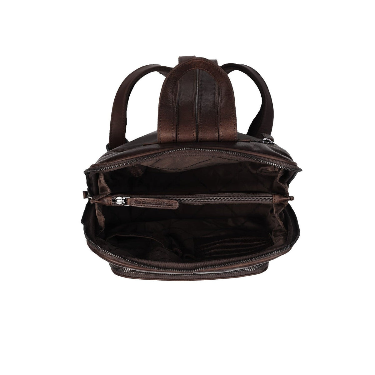 
Reinforced Leather Base with Protective Metal Studs Detail