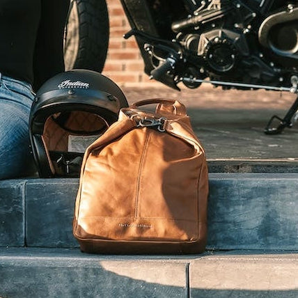 Saar Full-Grain Leather Backpack da Donna – Vista prodotto alternativa 2