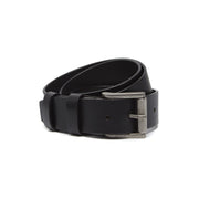 Aayden Full-Grain Cintura in Pelle da Uomo in Classic 100% Full-Grain Leather - Full Exterior Front Profile View | Acquista online