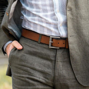 Aayden Full-Grain Cintura in Pelle da Uomo – Vista prodotto alternativa 2