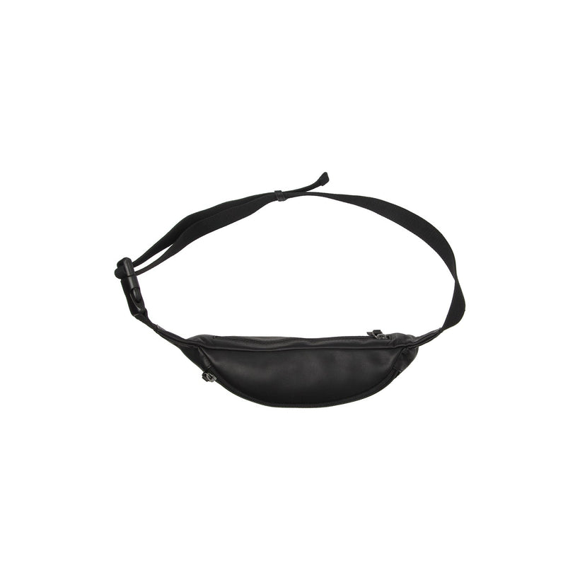 Classic 100% Full-Grain leather Bag - Rear Perspective Showing Reinforced Leather Straps & Stitching