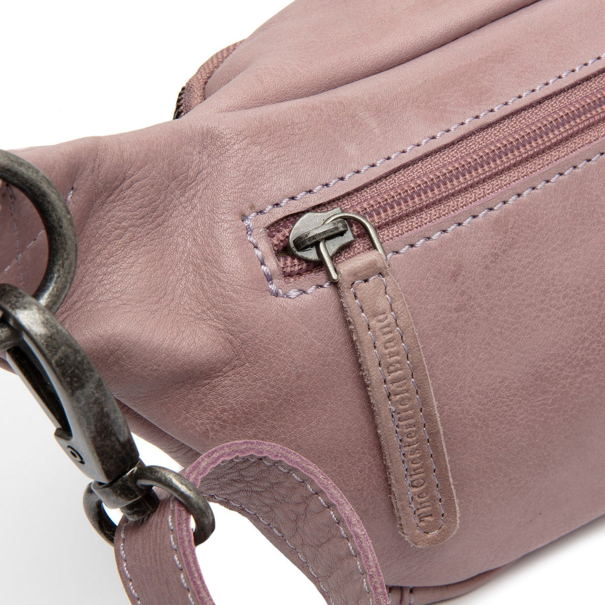 Severo Full-Grain Cintura in Pelle Bag da Donna - Structured Side Profile Showing Gusset Depth &amp; Expansion Capacity