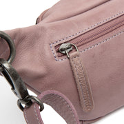 Severo Full-Grain Cintura in Pelle Bag da Donna - Structured Side Profile Showing Gusset Depth &amp; Expansion Capacity