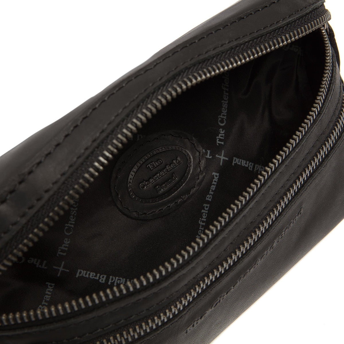Toronto Full-Grain Cintura in Pelle Bag da Donna - Structured Side Profile Showing Gusset Depth &amp; Expansion Capacity