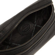 Toronto Full-Grain Cintura in Pelle Bag da Donna - Structured Side Profile Showing Gusset Depth &amp; Expansion Capacity