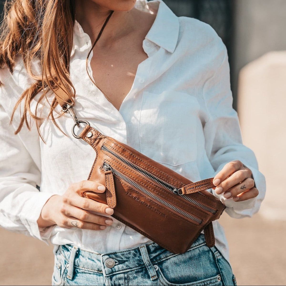 Toronto Full-Grain Cintura in Pelle Bag da Donna – Vista prodotto alternativa 2